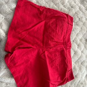 LOFT Vibrant Red Women's Bermudas